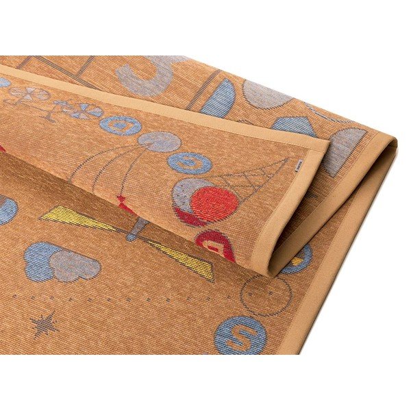 Brūns divpusējs bērnu paklājs Narma Tähemaa, 160 x 230 cm-image-3