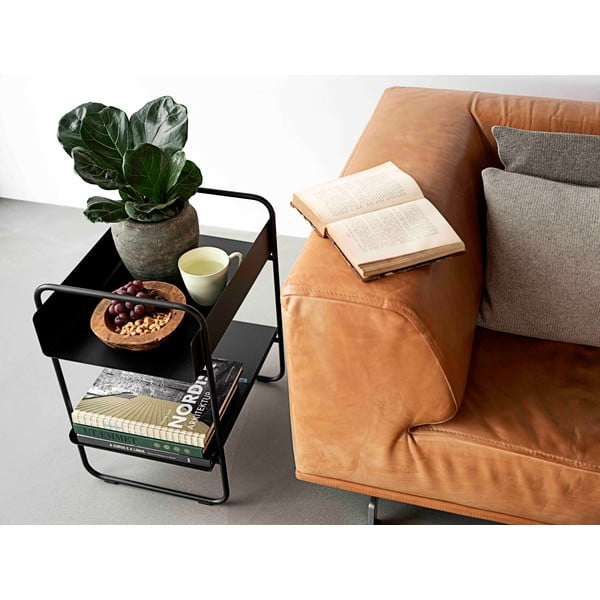 Melns metāla konsoles galds 36x48 cm A-Console – Zone-image-3