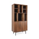 Dabīga toņa mango masīvkoka skapītis 85x170x40 cm Tadita – Bizzotto