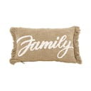 Dekoratīvais spilvens 50x30 cm Cotton Slub Family – Tiseco Home Studio