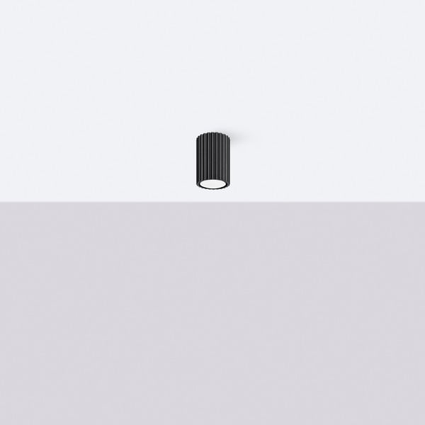 Melna prožektora tipa lampa Gleam – Sollux-image-4