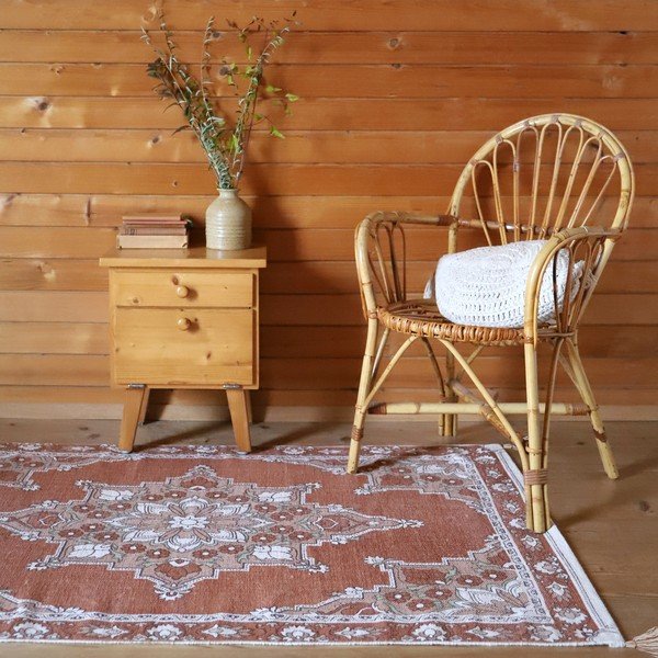 Oranžs bērnu paklājs 100x150 cm Lalitha – Nattiot-image-3