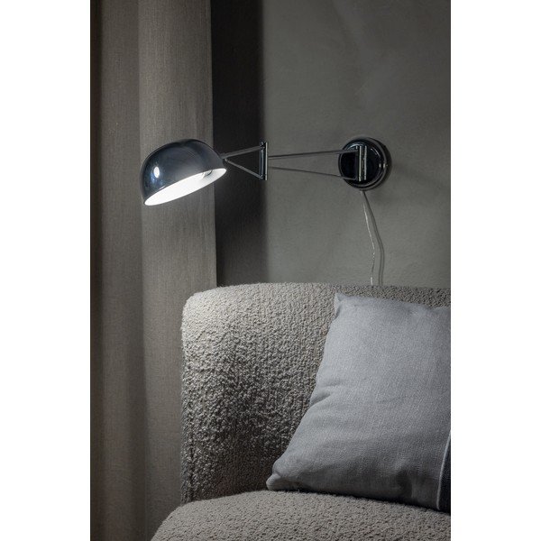 Sudraba krāsas sienas lampa Portland – Markslöjd-image-1