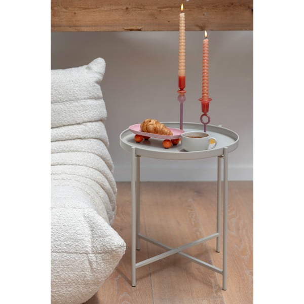 Metāla apaļš sānu galdiņš ø 40 cm Meseta  – Leitmotiv-image-1