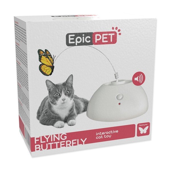 Rotaļlieta kaķim Epic Pet Interactive Butterfly – Plaček Pet Products-image-2