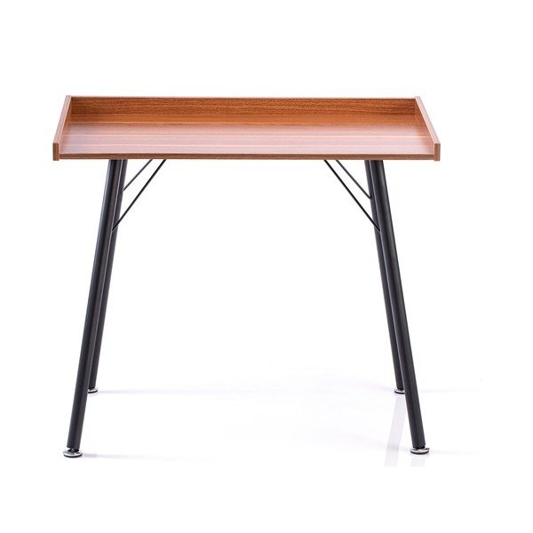 Darba galds ar valrieksta koka imitācijas galda virsmu 50x90 cm Fey – Homede-image-2