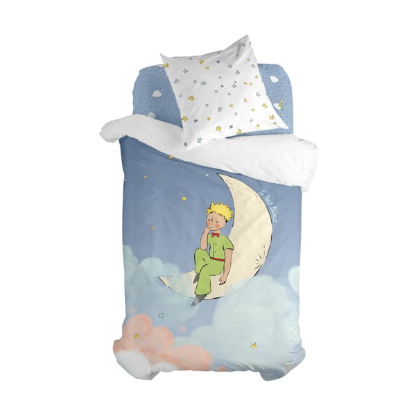 Vienguļamā kokvilnas bērnu gultas veļa 140x200 cm La lune – Mr. Fox
