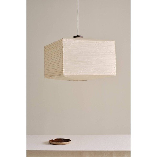 Bēša papīra piekaramā lampa ø 70 cm Signe – Jotex-image-2