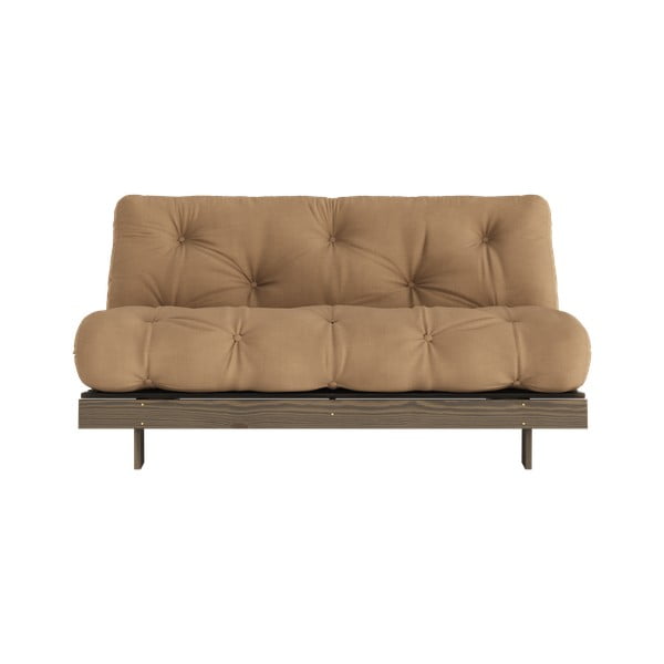 Gaiši brūns izvelkamais dīvāns 160 cm Roots – Karup Design