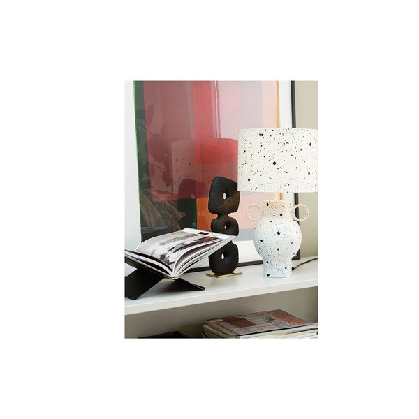 Balta galda lampa (augstums 46 cm) Hoed – Basiclabel -image-1