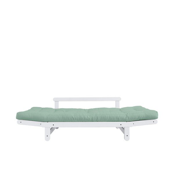 Dīvāns ar nolaižamām malām Karup Design Beat White Mint-image-4