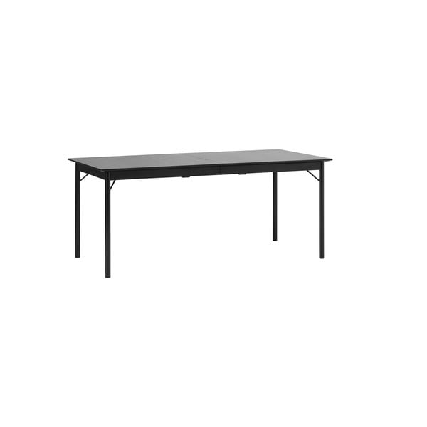 Melns ēdamgalds 95x180 cm Savona – Unique Furniture-image-3
