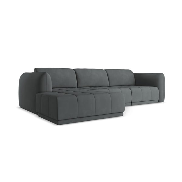 Tumši pelēks stūra dīvāns (ar kreiso stūri) Hoku – Makamii-image-2