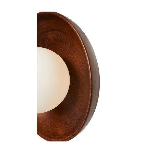 Brūna sienas lampa ø 24 cm Elsa – Opviq lights-image-4