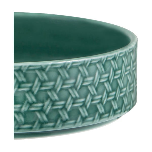 Tirkīzzila porcelāna servēšanas bļoda ø 20 cm Heath Jade – Ladelle-image-2