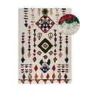 Krēmkrāsas ar rokām darināts vilnas paklājs 200x290 cm Moroccan Fes – Flair Rugs