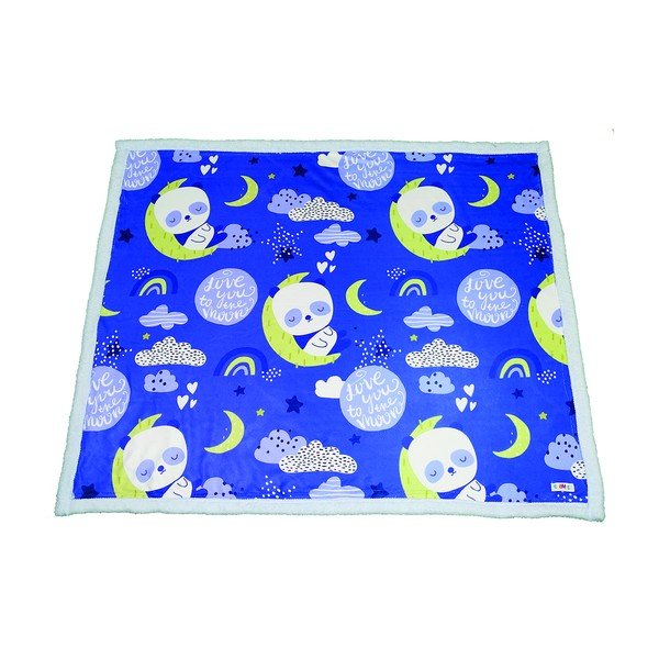 Zila bērnu sega 80x100 cm – OYO kids-image-1