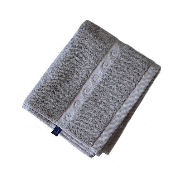 Dvieļu dvielis Wave 50x30, pelēks-image-2