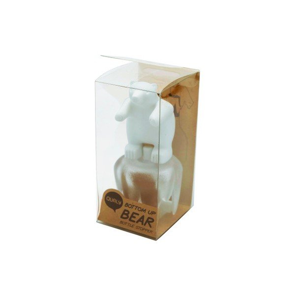 Vīna korķis polārlāča formā Qualy&CO Bottoms Up Bear-image-2