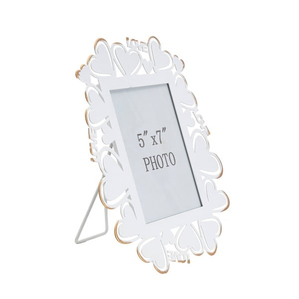 Balts metāla foto rāmis Mauro Ferretti, 25 x 27,7 cm-image-2