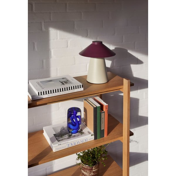 Violeta un bēša metāla galda lampa Chipper - Hübsch-image-2