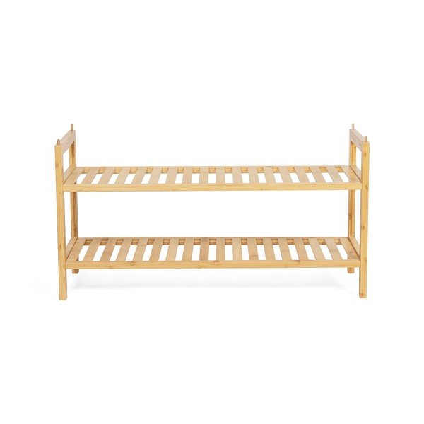 Dabīga toņa bambusa apavu plaukts 69x35x25 cm Noris – Bonami Essentials-image-2