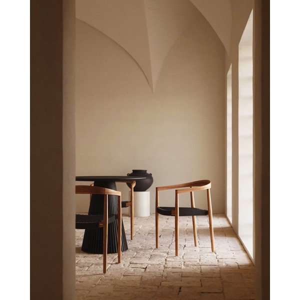 Dabīga toņa pusdienu krēsli (4 gab.) Ydalia – Kave Home-image-1