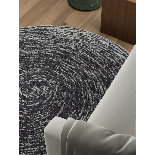 Pelēks apaļš paklājs ø 120 cm Gloria Cavallo – Hanse Home-image-2