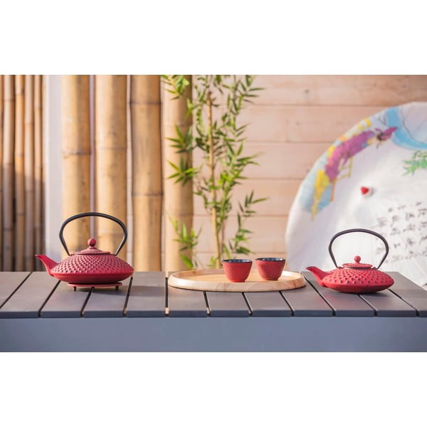 Zils čuguna paliktnis tējkannai Bredemeijer Jing, ⌀ 13,4 cm-image-1