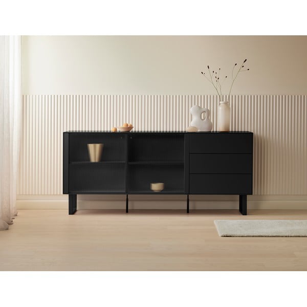 Melna kumode 180x79 cm Edge by Hammel – Hammel Furniture-image-1