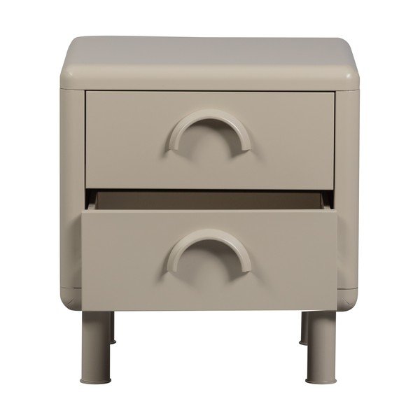 Bēšs metāla naktsskapītis Rune – WOOOD-image-3