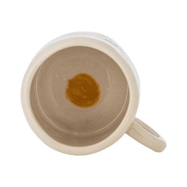 Krēmkrāsas keramikas bērnu krūze 230 ml Agnes – Bloomingville Mini-image-1