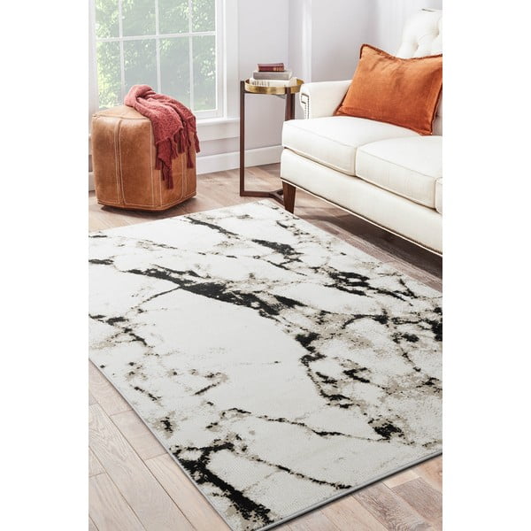 Balts paklājs 133x190 cm Soft – FD-image-1