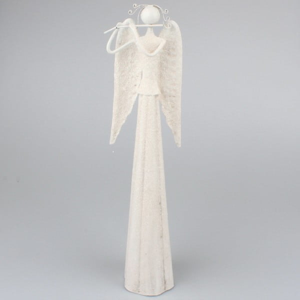 Balta metāla eņģelis Dakls, augstums 11,5 cm