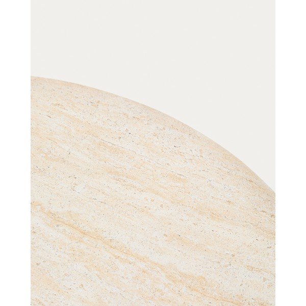 Betona apaļš dārza kafijas galdiņš ø 90 cm Drasi – Kave Home-image-4