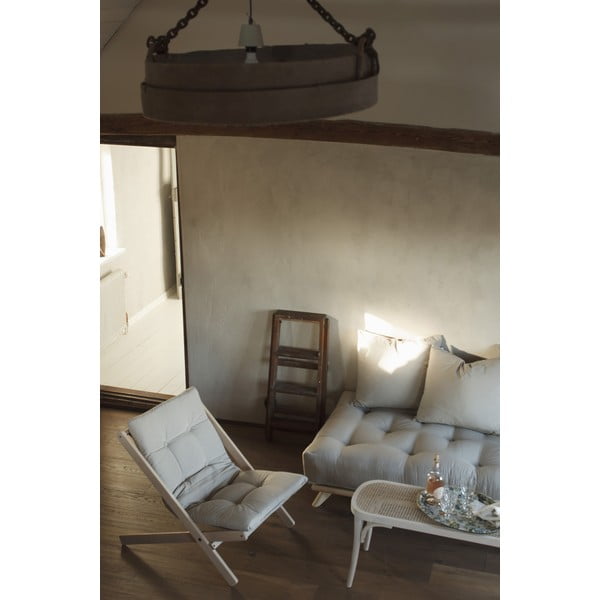 Saliekamais krēsls Karup Design Boogie Raw/Creamy-image-1