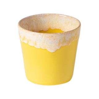 Balta un dzeltena keramikas espreso krūze Costa Nova, 200 ml