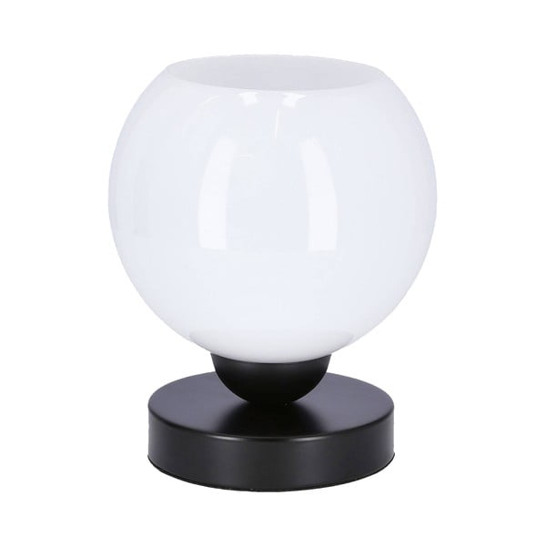 Balta galda lampa ar stikla abažūru (augstums 19 cm) Caldera – Candellux Lighting