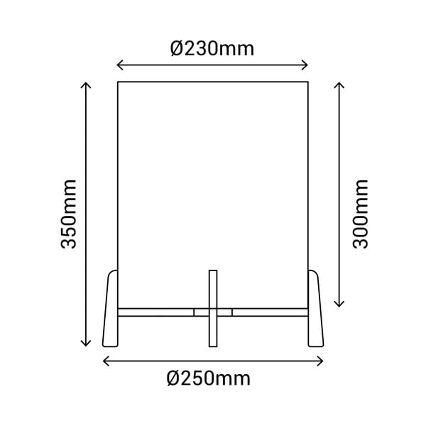Rotangpalma galda lampa SULION Wala, augstums 35 cm-image-4