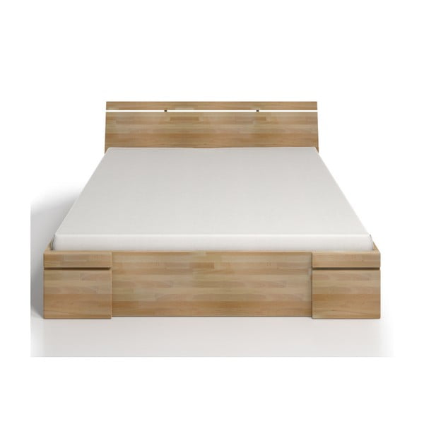 Divguļamā buka koka gulta ar atvilktni SKANDICA Sparta Maxi, 140 x 200 cm