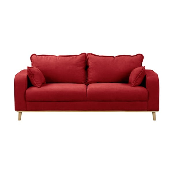 Sarkans dīvāns 193 cm Beata – Ropez