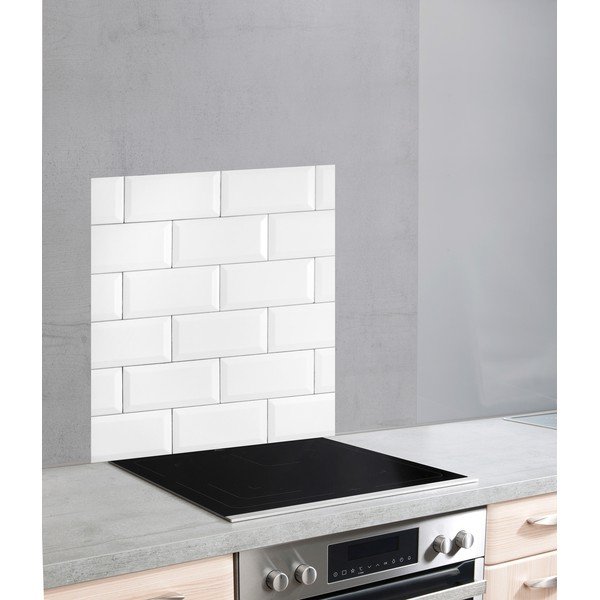 Stikla sienas aizsargplāksne plītij Wenko Splashback Metro-image-2