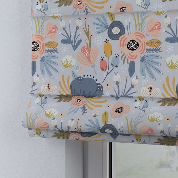 Zilas/oranžas žalūzijas 170x160 cm Magic – Yellow Tipi-image-4