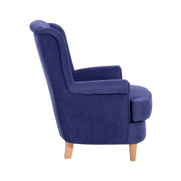 Zils krēsls Max Winzer Kendra Velor-image-1