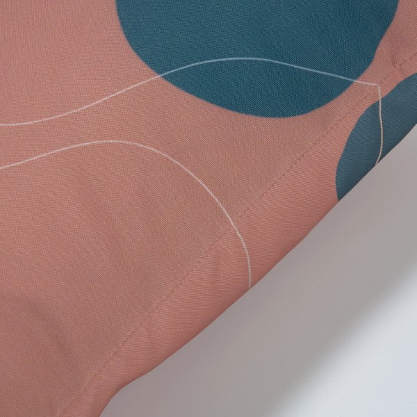 Rozā spilvena pārvalks Kave Home Abish, 45 x 45 cm-image-1