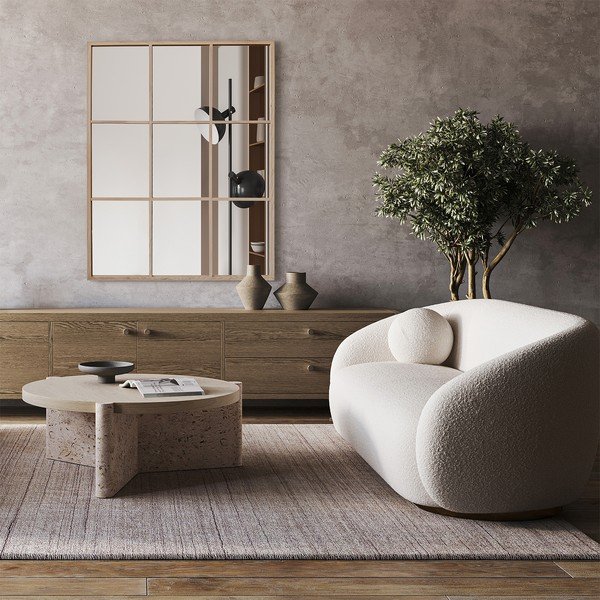 Sienas spogulis 69x95 cm Joel – Styler-image-2