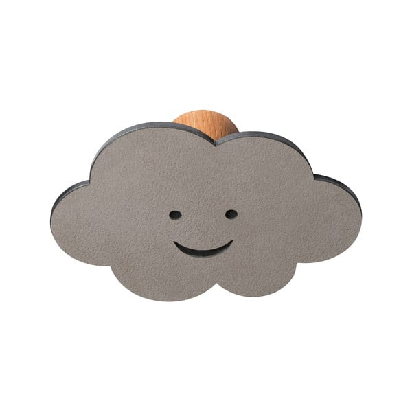 Pelēks tērauda sienas āķis Cloud Dot Nupo – LIND DNA