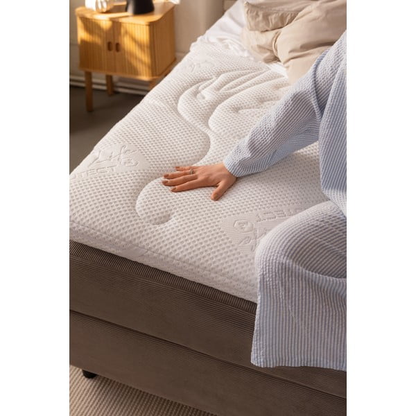 Vidēji stingrs putu matrača aizsargpārvalks 160x200 cm Moon Wave – Bonami Selection-image-1