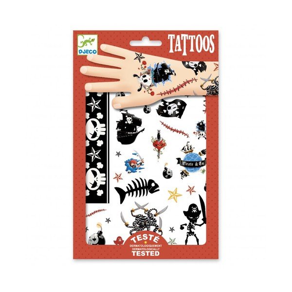 Bērnu tetovējums Djeco Pirates-image-1