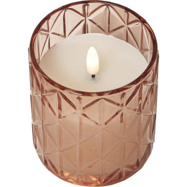 LED svece uz baterijām (augstums 10 cm) Flamme Romb – Star Trading-image-4